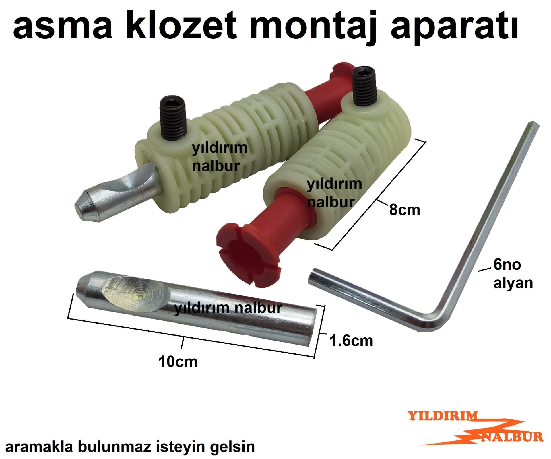 ASMA KLOZET MONTAJ APARATI GÖMME REZERVUAR KLOZET MONTAJ APARATI