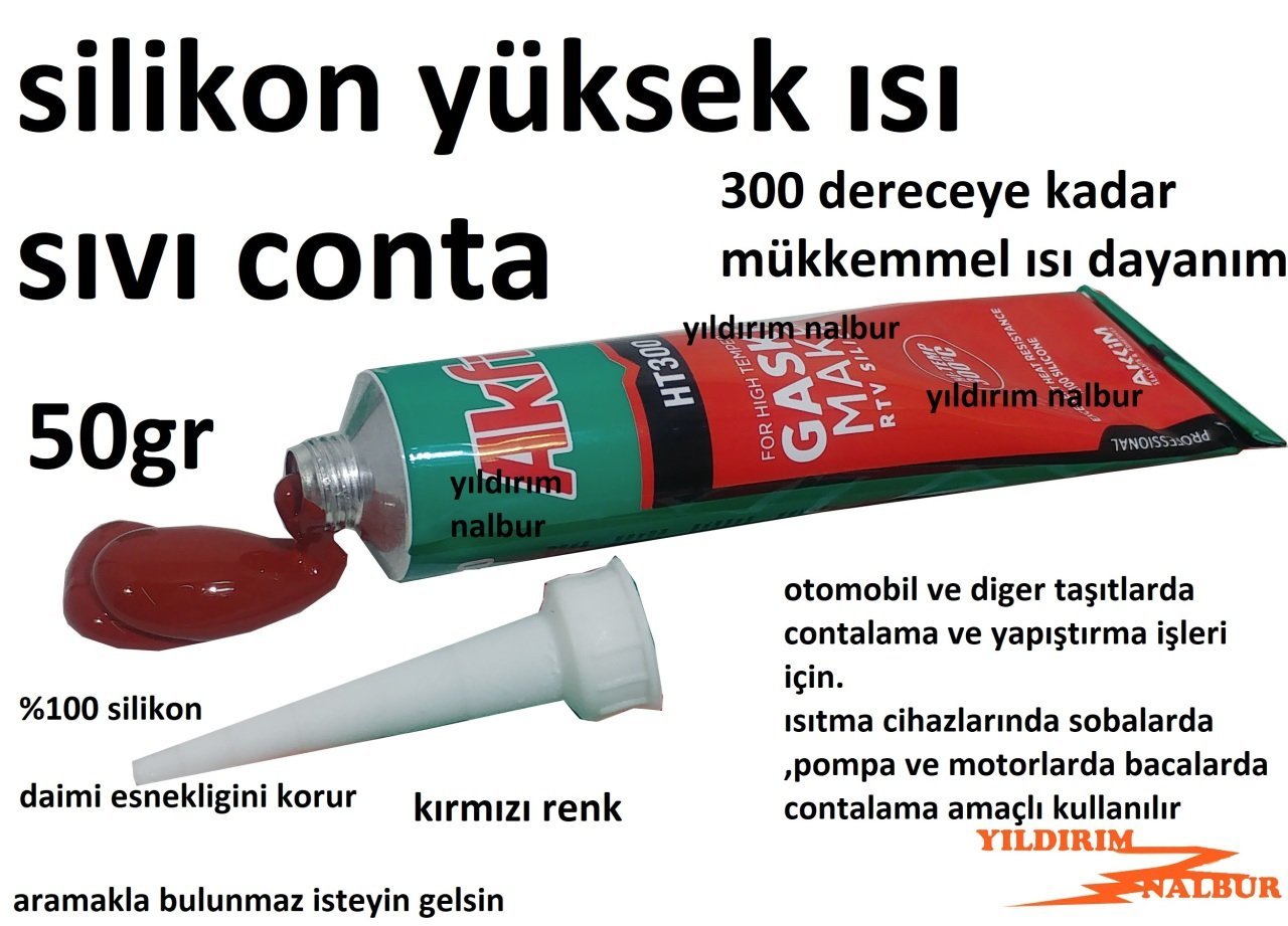 SIVI CONTA 300 DERECE KIRMIZI RENK 50GR