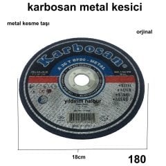 KARBOSAN 180 METAL KESİCİ DEMİR KESİCİ KALİTELİ BÜYÜK ORTA BOY MAVİ