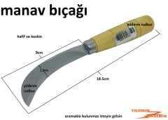 MANAV BIÇAĞI SEBZE MEYVE BIÇAĞI MANAVCI BIÇAK HAFİF