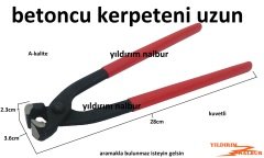 BETONCU KERPETENİ UZUN BOYLU KERPETEN 280 BAĞLAMA KERPETENİ