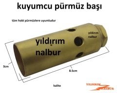 KUYUMCU PÜRMÜZÜ BAŞLIK 3CM ŞALAMA BÜYÜK BOY UCU YAKYAK HOBİ ŞALAMA