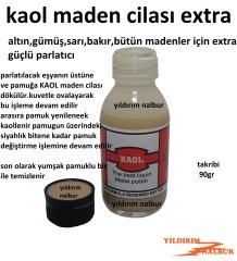 KAOL EXTRA GÜMÜŞ PARLATICI KAVİL VİKAUL MADEN PARLATICI KROM PRİNÇ BRONZ BAKIR