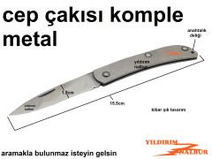 CEP ÇAKISI METAL HOBİ ÇAKI ANAHTARLIK ÇAKISI BIÇAK