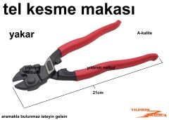 TEL KESME MAKASI METAL KESİCİ MAKAS DEMİR KESME ALETİ