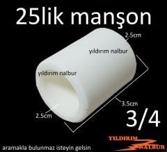 10 ADET 25 LİK PPRC PLASTİK MANŞON BORU KAYNAK EKLEME APARATI MANSON