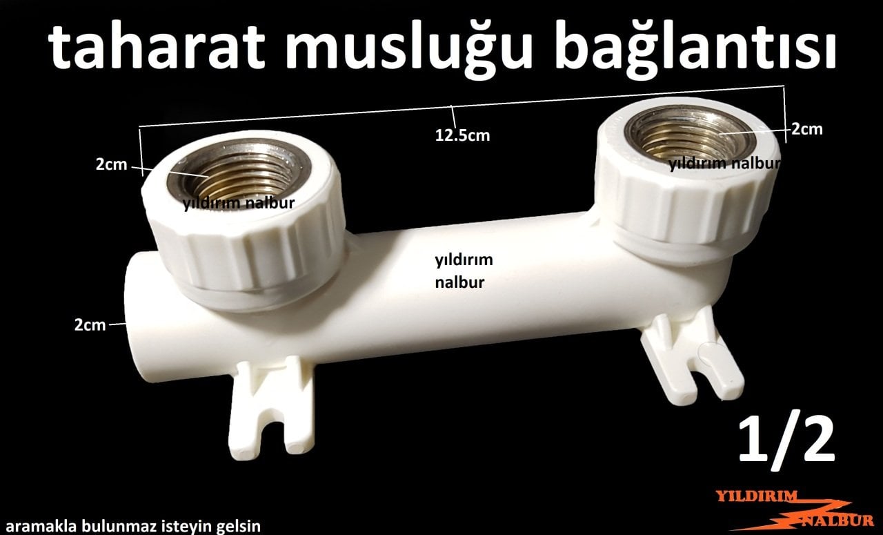 20MM PPRC PLASTİK ÇİFTLİ TAHARAT MUSLUĞU BAĞLANTI TESPİT APARATI