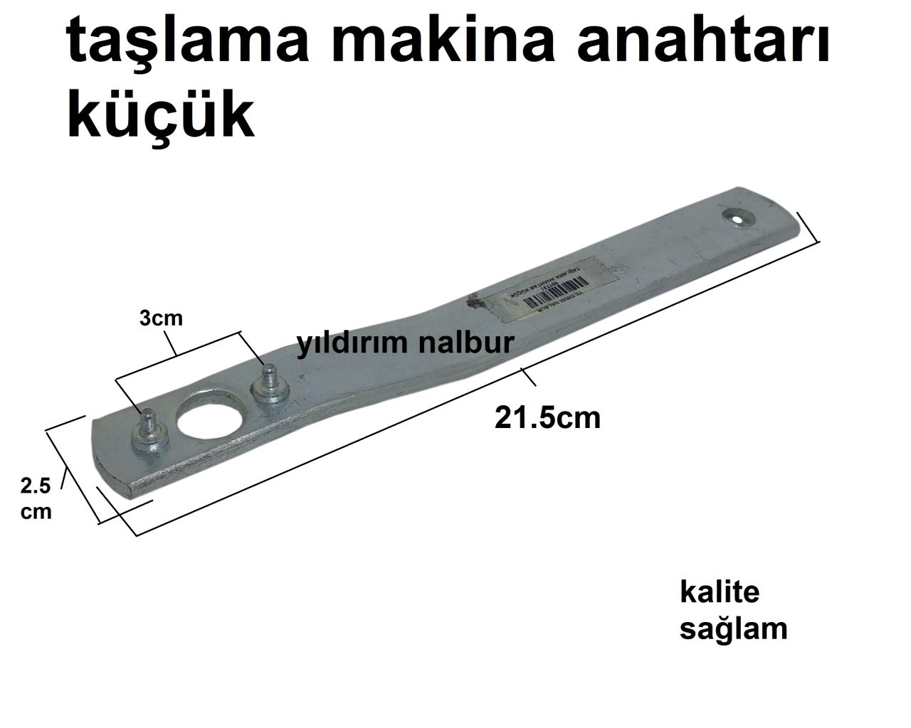 TAŞLAMA SOMUNU ANAHTARI KALİTELİ SAGLAM KÜÇÜK