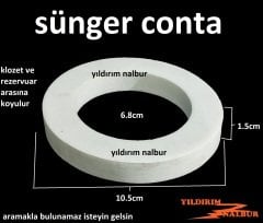 SÜNGER CONTA KLOZET REZERVUAR ARA SÜNGER CONTASI