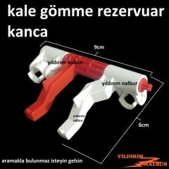 KALE GÖMME REZERVUAR ÇİFTLİ İKİLİ PANEL KANCASI KALDIRAÇ MAFSAL