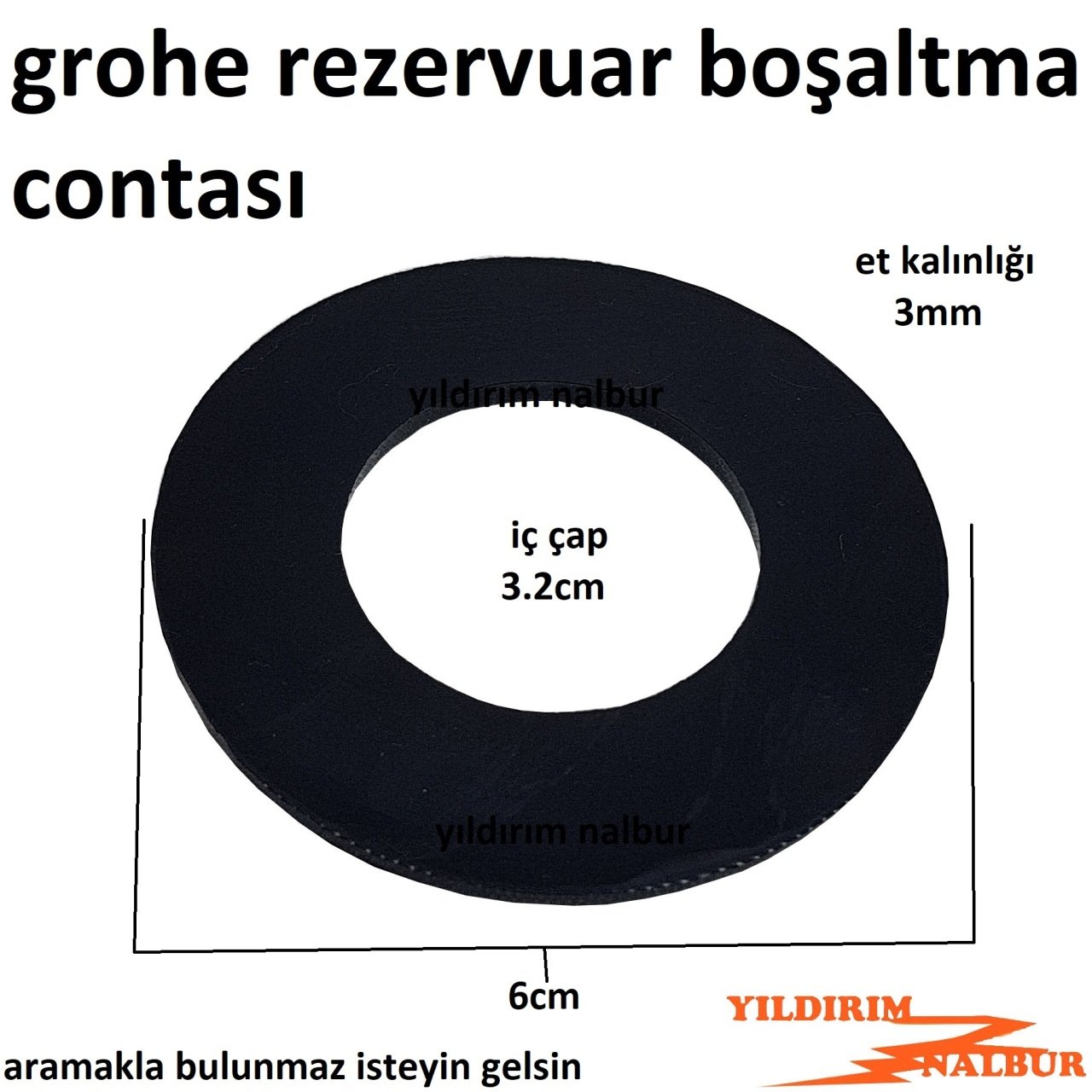 GROHE REZERVUAR CONTASI 6CM BOŞALTMA CONTASI