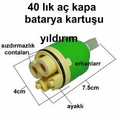 AÇ KAPA BATARYA KARTUŞU BATARYA İÇİ AYAKLI 40LIK KARTUŞ TAMİR TAKIMI