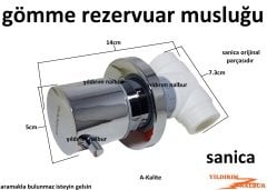 SANİCA GÖMME REZERVUAR MUSLUĞU ARA MUSLUK LÜKS MODEL