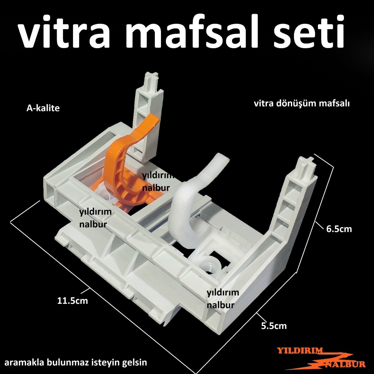 VİTRA GÖMME REZERVUAR DÖNÜŞÜM MAFSAL SETİ ÇİFT KADEME KALDIRAÇ