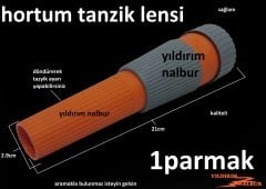 BAHÇE SULAMA TANZİK APARATI HORTUM APARATI 1P HORTUM LENSİ AYARLI SULAMA APARAT