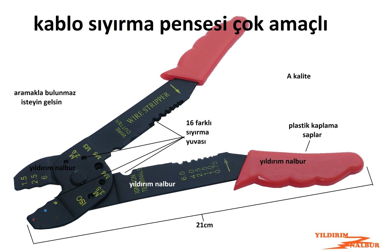 KABLO SIYIRMA PENSESİ ELEKTİRİK KABLOSU SIYIRMA APARATI