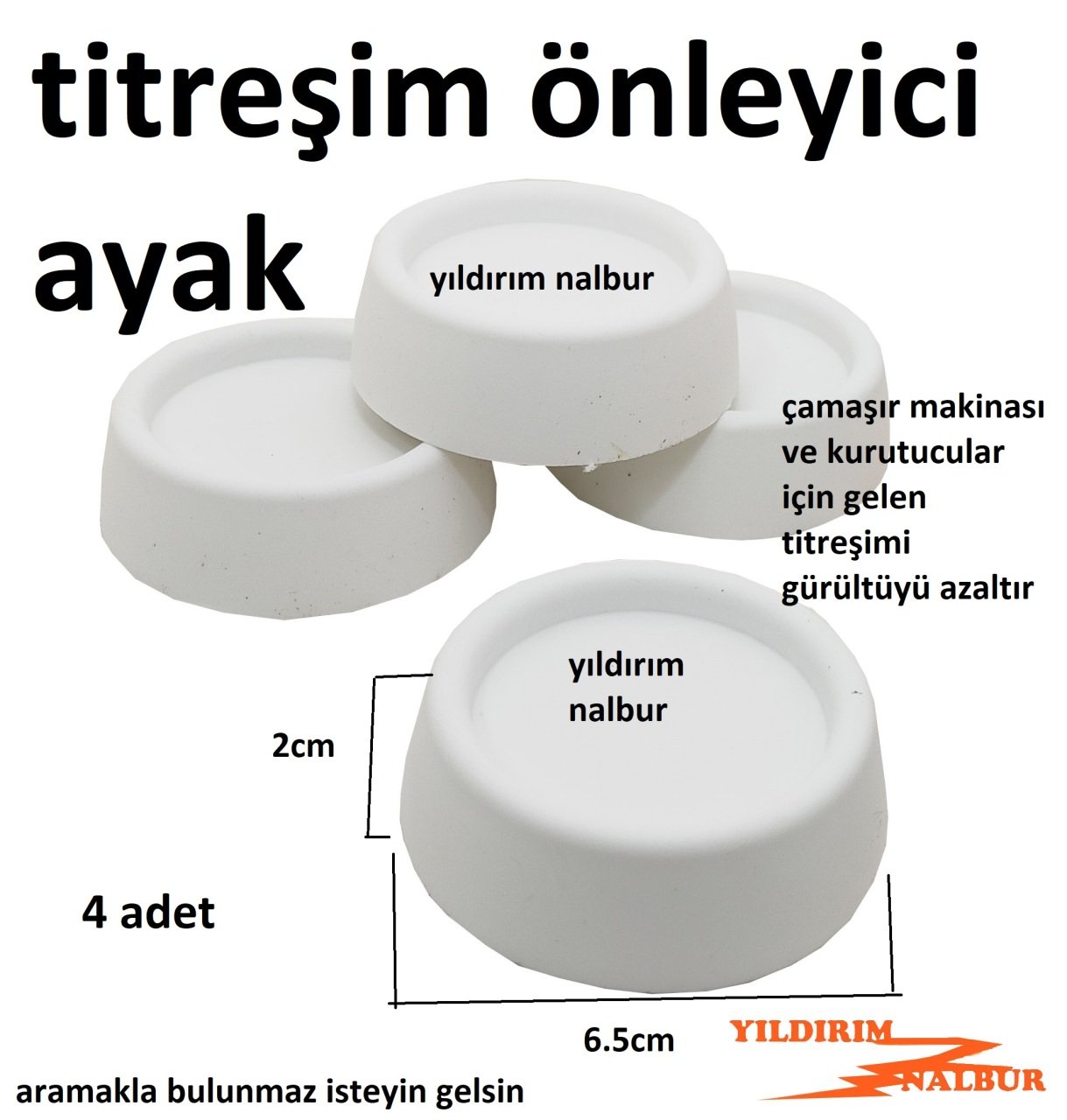 ÇAMAŞIR MAKİNASI TİTREŞİM ÖNLEYİCİ KURUTMA MAKİNASI GÜRÜLTÜ ÖNLEYİCİ AYAKLAR