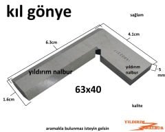 KIL GÖNYE 63X40 ÇELİK GÖNYE MİNİ GÖNYE TORNA GÖNYE METAL MİNİ GÖNYE