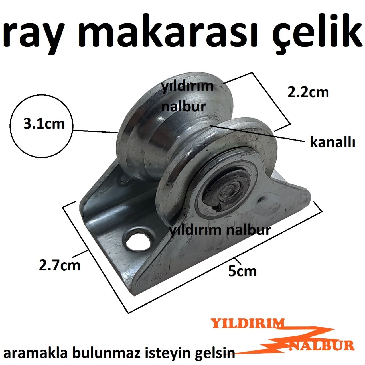 İPLİK MAKARASI ÇELİK MAKARA RAY MAKARA PLASTİK ÇEKME MAKARASI SAĞLAM KANALLI TEKERLEK