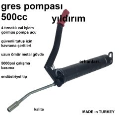 GRES POMPASI GRESS YAĞI POMPASI SİYAY YERLİ