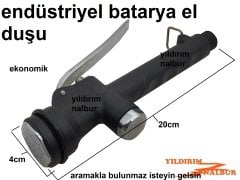 ENDÜSTRİYEL EVYE BATARYASI EL DUŞU EKONOMİK FİYAT FİSKİYESİ ELCİK MANDALLI EL DUŞU