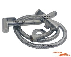 TAHARAT MATİK TAHERATMATİK SET MUSLUKLU PRİNÇ SARI PASLANMAZ METAL NEWARC