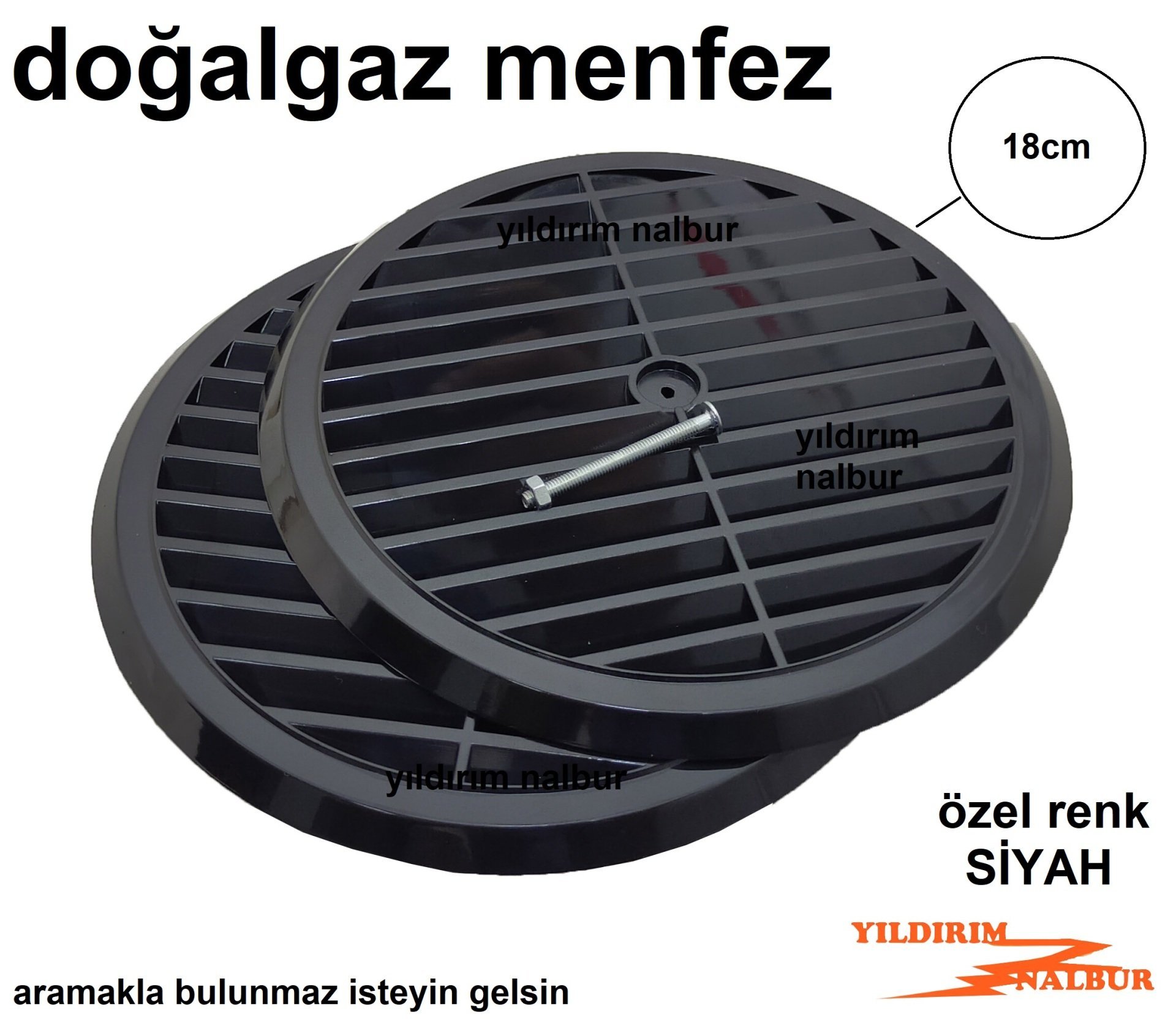 DOĞALGAZ CAM MENFEZİ SİYAH PANEL DOĞALGAZ CAM MENFEZİ UZUN VİDA