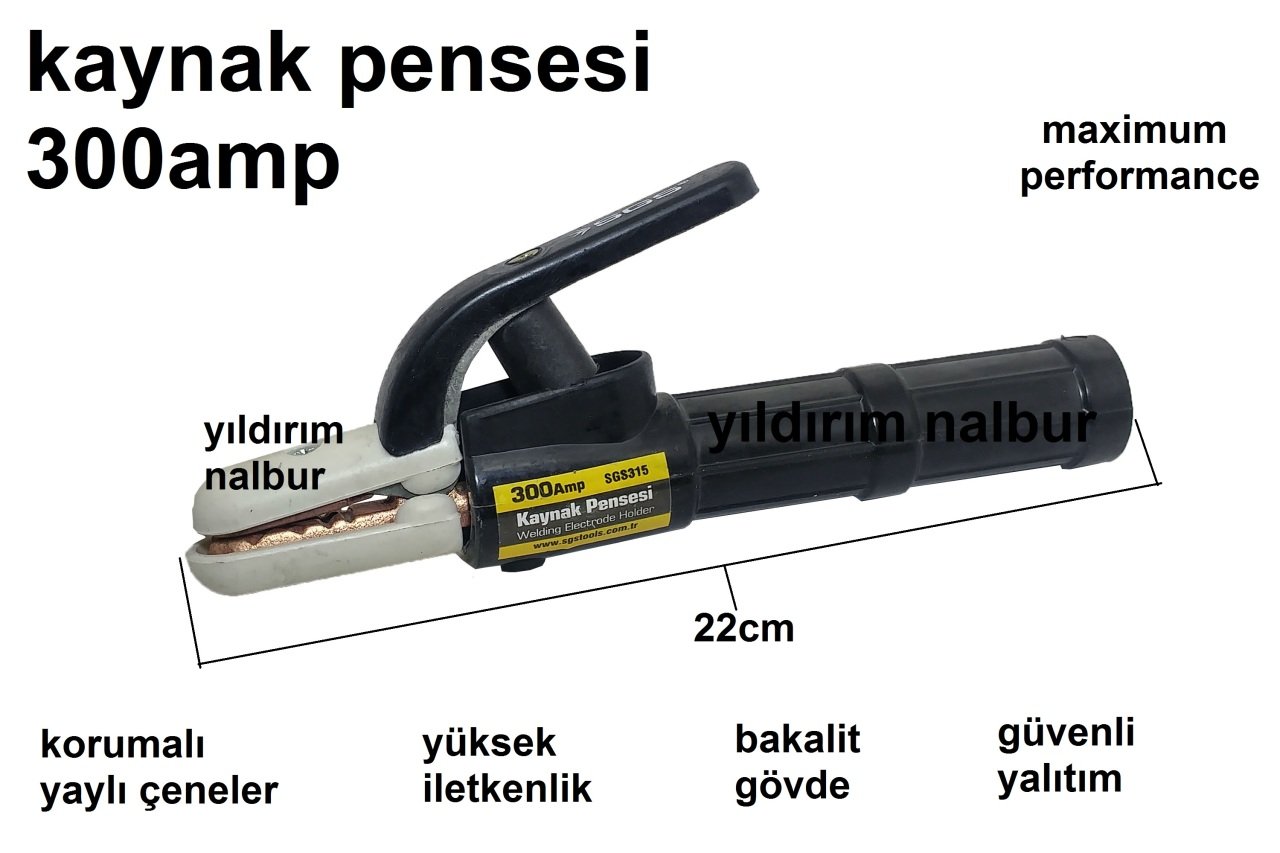 KAYNAK PENSESİ 300AMP ELEKTROT KAYNAK PENSESİ