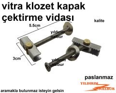 VİTRA KLOZET KAPAK BAĞLANTI VİDASI ÇEKTİRME APARATI