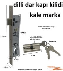 KALE DİLLİ DAR KAPI KİLİDİ GİRİŞ KAPI KİLİDİ KALE BARELLİ TAKIM DÜKKAN KAPISI