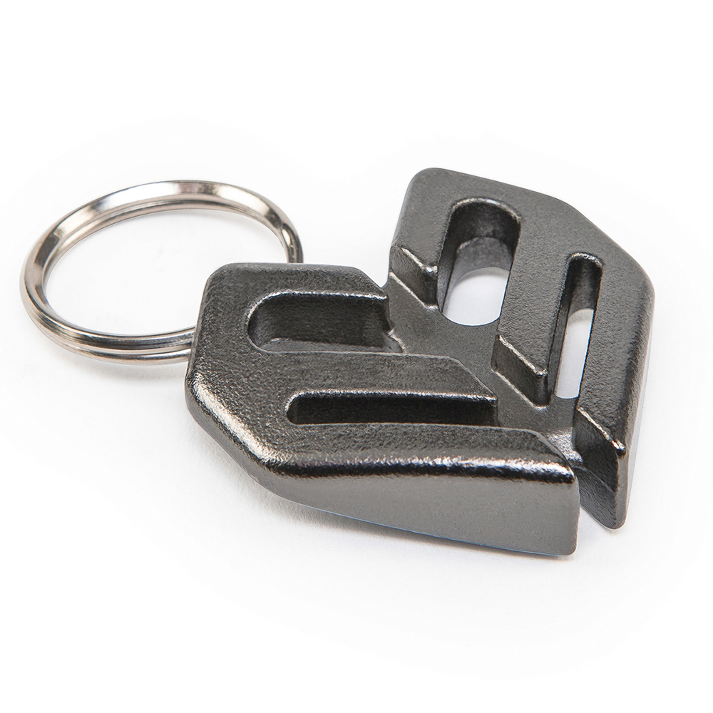 Eclat Key Chain Jant Teli Sıkma Anahtarı + Anahtarlık Siyah