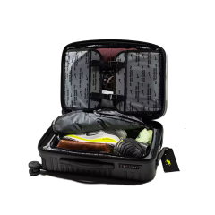 Nike Large Checked Luggage Seyahat Çantası Siyah 143LT