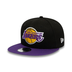 New Era 9FIFTY Los Angeles Lakers Snapback Adjustable Cap-Şapka Siyah