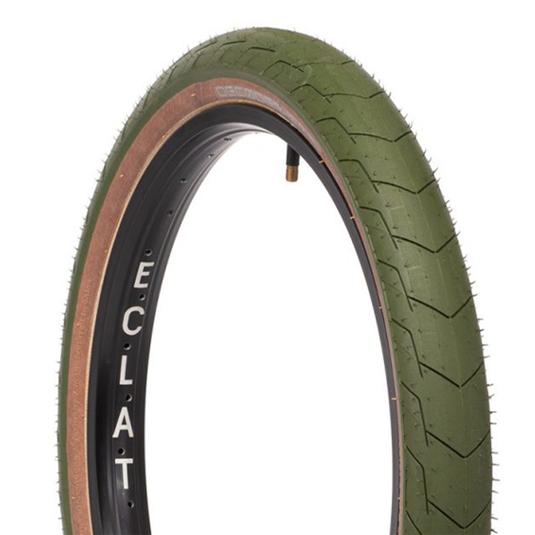 Eclat Decoder Dış Lastik-Tire 20'' X 2.40'' Askeri Yeşil/Sakız