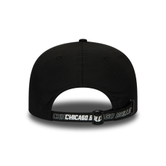 New Era 9FIFTY Chicago Bulls Strapback Adjustable Cap-Şapka Siyah