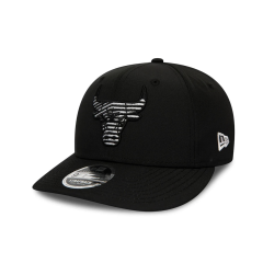 New Era 9FIFTY Chicago Bulls Strapback Adjustable Cap-Şapka Siyah