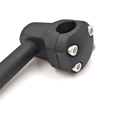 Zoid Ön Yüklemeli Boğaz-Front Load Stem Siyah 22MM