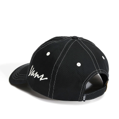 Vans Classic Script Curved Bill Jockey Şapka-Hat Siyah
