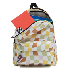 Vans Old Skool H20 Sırt Çantası-Backpack-Renkli Kareli
