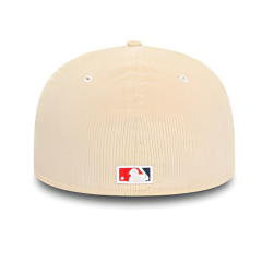 New Era New York Yankees Cord Lp 59Fifty Unisex Bej  Şapka-Hat