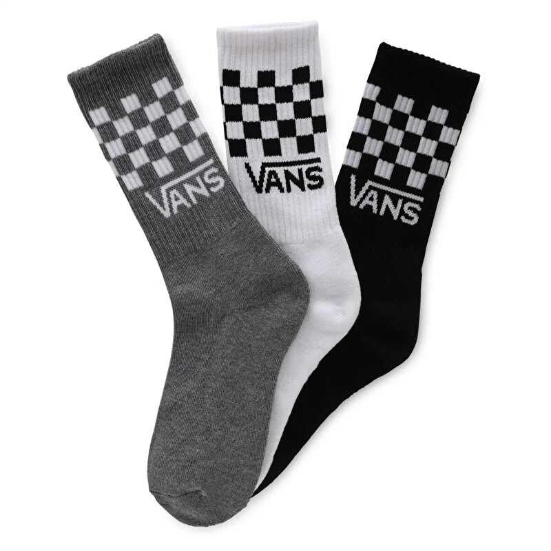 Vans By Classic Check Çocuk 3'Lü Çorap-Socks (31.5-38)