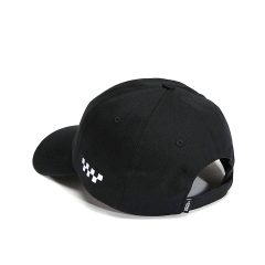 Vans Classic Check Side Script Curved Bill Jockey Şapka-Hat Siyah