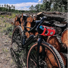 Ulac Coursier Pulse 1.1 Lt Bisiklet Çantası-Pembe