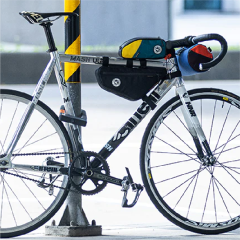 Ulac Trekking Pro 1.2 Lt Bisiklet Çantası-Mavi/Sarı