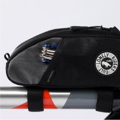 Ulac Trekking Pro 1.2 Lt Bisiklet Çantası-Siyah/Gri