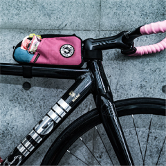 Ulac Trekking Pro 1.2 Lt Bisiklet Çantası-Pembe/Yeşil