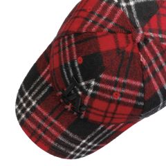 New Era Plaid 9Forty Unisex Kırmızı Şapka-Hat