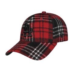 New Era Plaid 9Forty Unisex Kırmızı Şapka-Hat