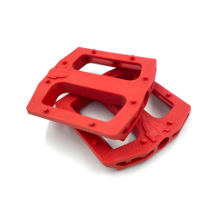 Premium Slim Pedal Body-Pedal Plastik Gövdesi Milsiz Kırmızı