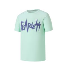 Erke Unisex Bisiklet Yaka T-Shirt Açık Gri